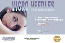 Load image into Gallery viewer, Uniever (Formerly Paskin) Ultra-Fine Atraumatic Micro Needles
